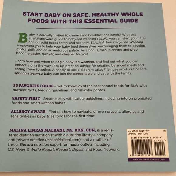 Baby Led Weaning book - Picture 2 of 2